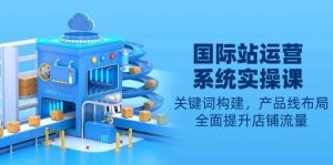 （13967期）国际站运营系统实操课：关键词构建，产品线布局，全面提升店铺流量-旺仔资源库