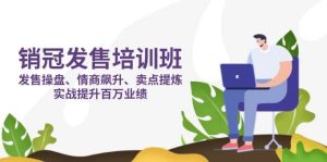 （14203期）销冠 发售培训班：发售 操盘+情商 飙升+卖点 提炼，实战提升百万业绩-旺仔资源库