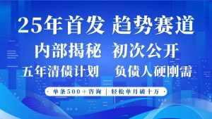 2025年首次公开，真正的事业型赛道，客咨不断，单月轻松破十-旺仔资源库