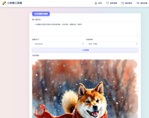 适用于彩虹工具箱程序的AI生成图文绘画插件工具-旺仔资源库