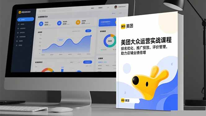 美团大众运营实战课程,排名优化、推广投放、评价管理,助力店铺业绩倍增-旺仔资源库